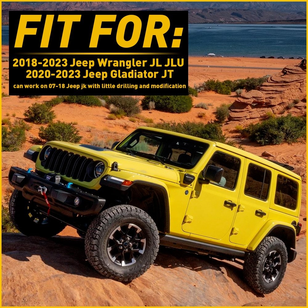 Stainless Steel Hood Latch Catch Buckle USA Flag for 18+ Jeep Wrangler JK JL JT thumbnail 2