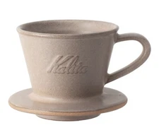 Kalita Coffee Dripper 1 to 2 Person DACHI & MI  155 Sand Beige JAPAN