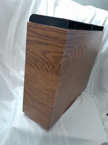 Estuches de almacenamiento VHS 2 cajones cinta VCR imitación madera grano 22 ranuras - Imagen 4 de 10