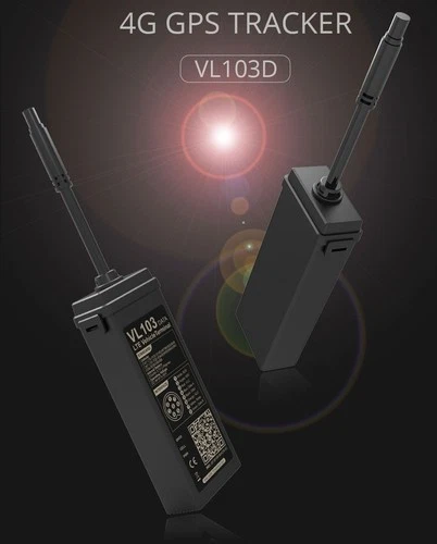Jimi VL103D 4G LTE Car GPS Tracker 270mAH Battery Smart Alert Remote Cut-Off