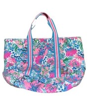 Lilly Pulitzer Large Mercato Cotton Canvas To...