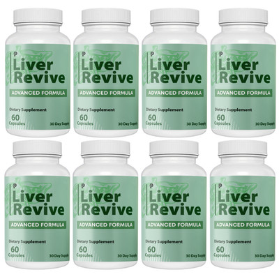 Liver Revive Capsules   Advanced Liver Support and Restore Formula- 8 Bottles