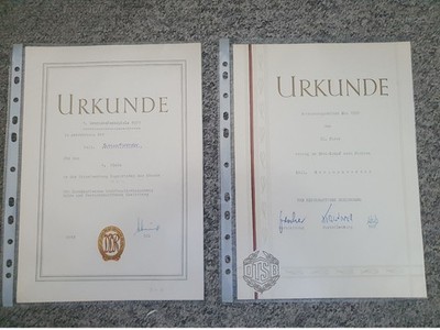 VEB Nuclear Power Plant Greifswald! Operating Part Rheinsberg 2 Sport Certificates 1970