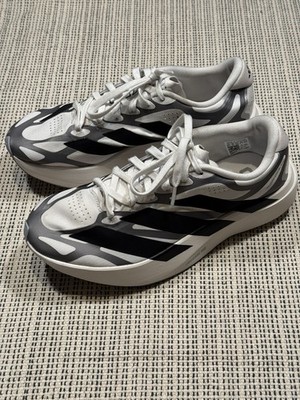Adidas Adizero Evo SL EXO weiß schwarz Herren Laufschuhe Größe UK 9 Turnschuhe