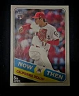 Topps 2018 Heritage RC Shohei Ohtani NT-11 now and then