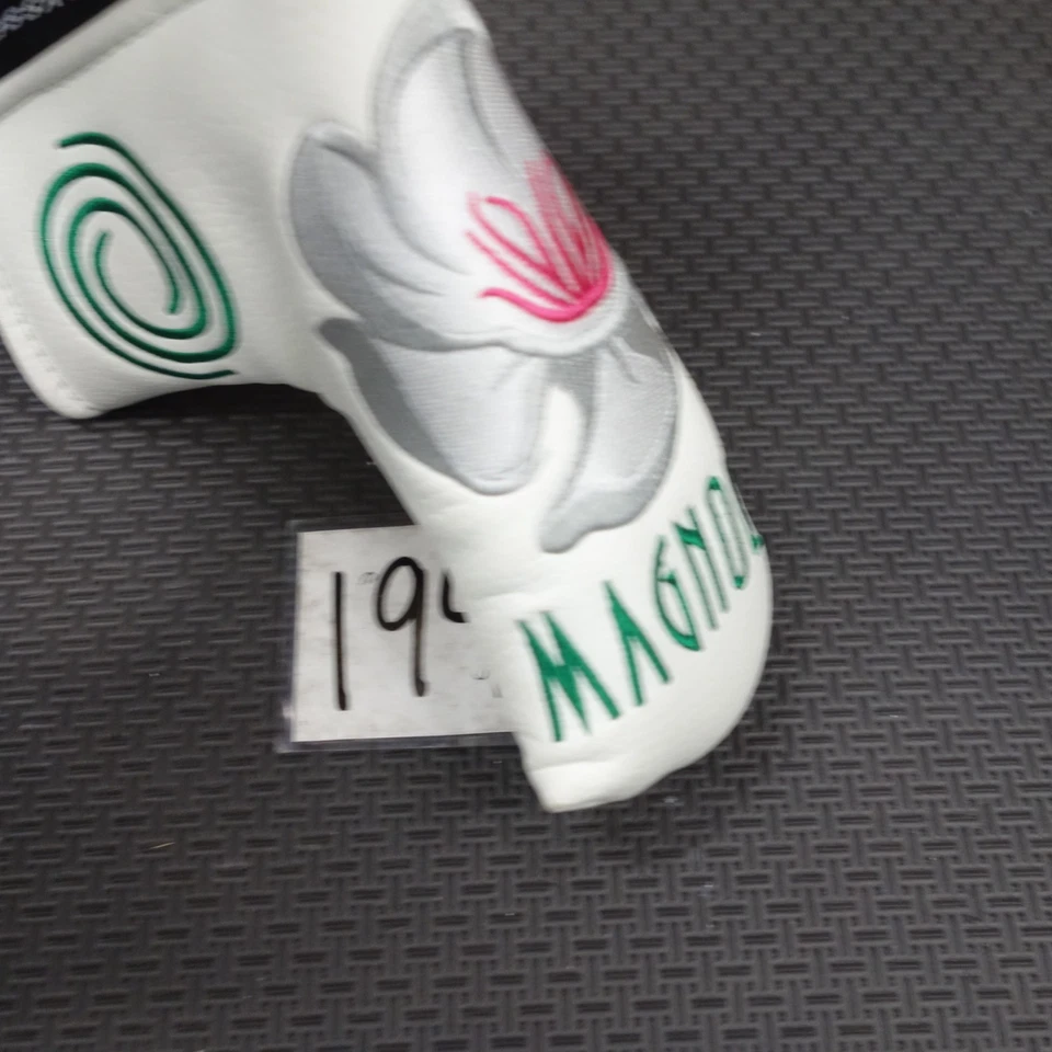 Odyssey MAGNOLIA blade putter head cover club cover shipping 25080 BRAND NEW - Image 4 of 4