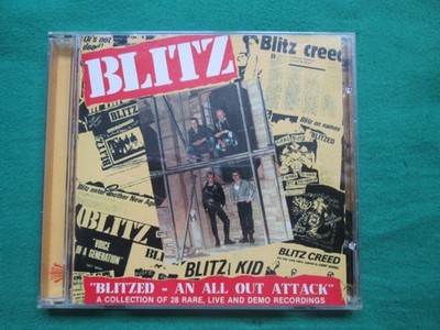 BLITZ - BLITZED - AN ALL OUT ATTACK - SNAPPER MUSIC - PUNK / OI! - CD