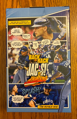 Jac Caglianone Blazin' Bat Bobblehead, Kansas City Royals SGA 5/4