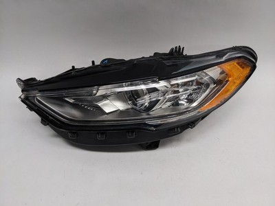 Ford Fusion Headlight Head Light Driver's Left Halogen W LED 2017 - 2020 U3