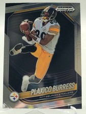2025 PRIZM BLACK PLAXICO BURRESS FOOTBALL CARD STEELERS NFL 124 panini