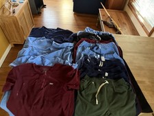 figgs scrubs medium 9 pair pants five tops