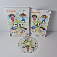 Nickelodeon Fit Nintendo Wii Complete Tested W/ Manual 2K Play