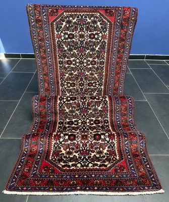 Perserteppich Orientteppich Hamedan-Design 188 × 83 cm gereinigt 26-G0313