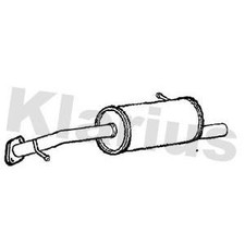 Klarius Rear Exhaust Tail Pipe With Back Box for Mazda 2 1.5 2014-Present