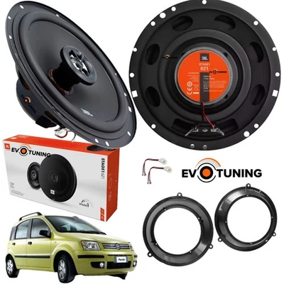 JBL EVOTUNING - NO HERTZ Kit 2 Casse Altoparlanti JBL Anteriori Coassiali per Fiat Panda 169 dal 2003