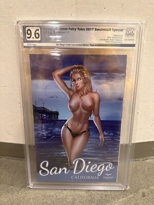 Grimm Fairy Tales 2017 Swimsuit Edition SDCC Z-Rated  LTD 75 PGX 9.6