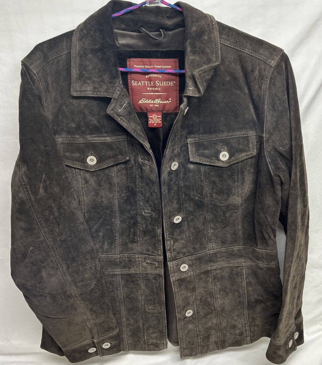 Eddie Bauer Brown Authentic Seattle Suede Washable Women's Eddie Bauer Brown Authentic Seattle Suede Washable Women's
