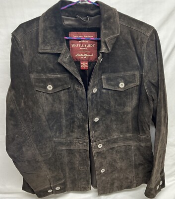 Eddie Bauer Brown Authentic Seattle Suede Washable Women
