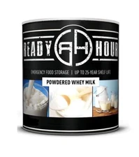 Powdered Whey Milk 25-year Shelf Life Emergency 76 Serving Survival Food #10 Can