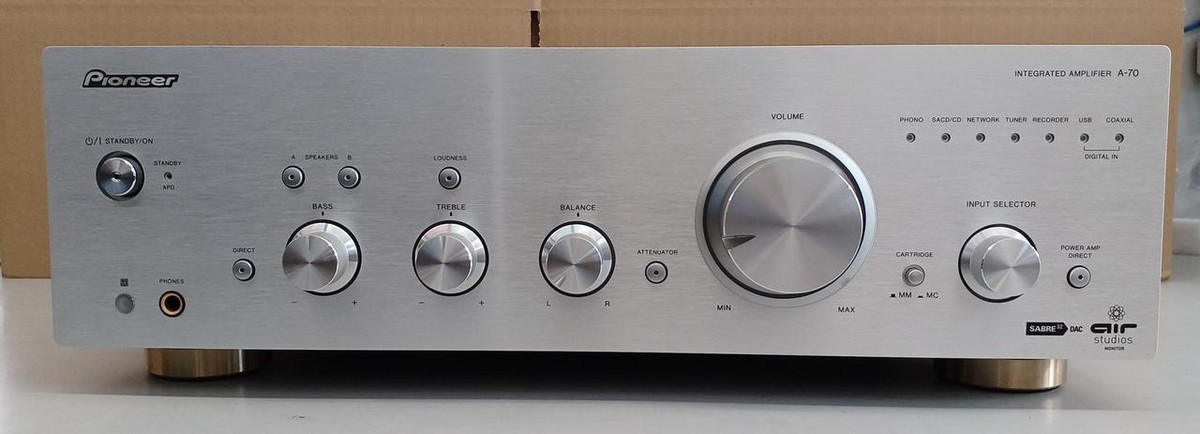 【名機】Pioneer　パワーアンプ　A-70 パイオニア インテグレーテッドアンプ A-70 レビュー評価・評判