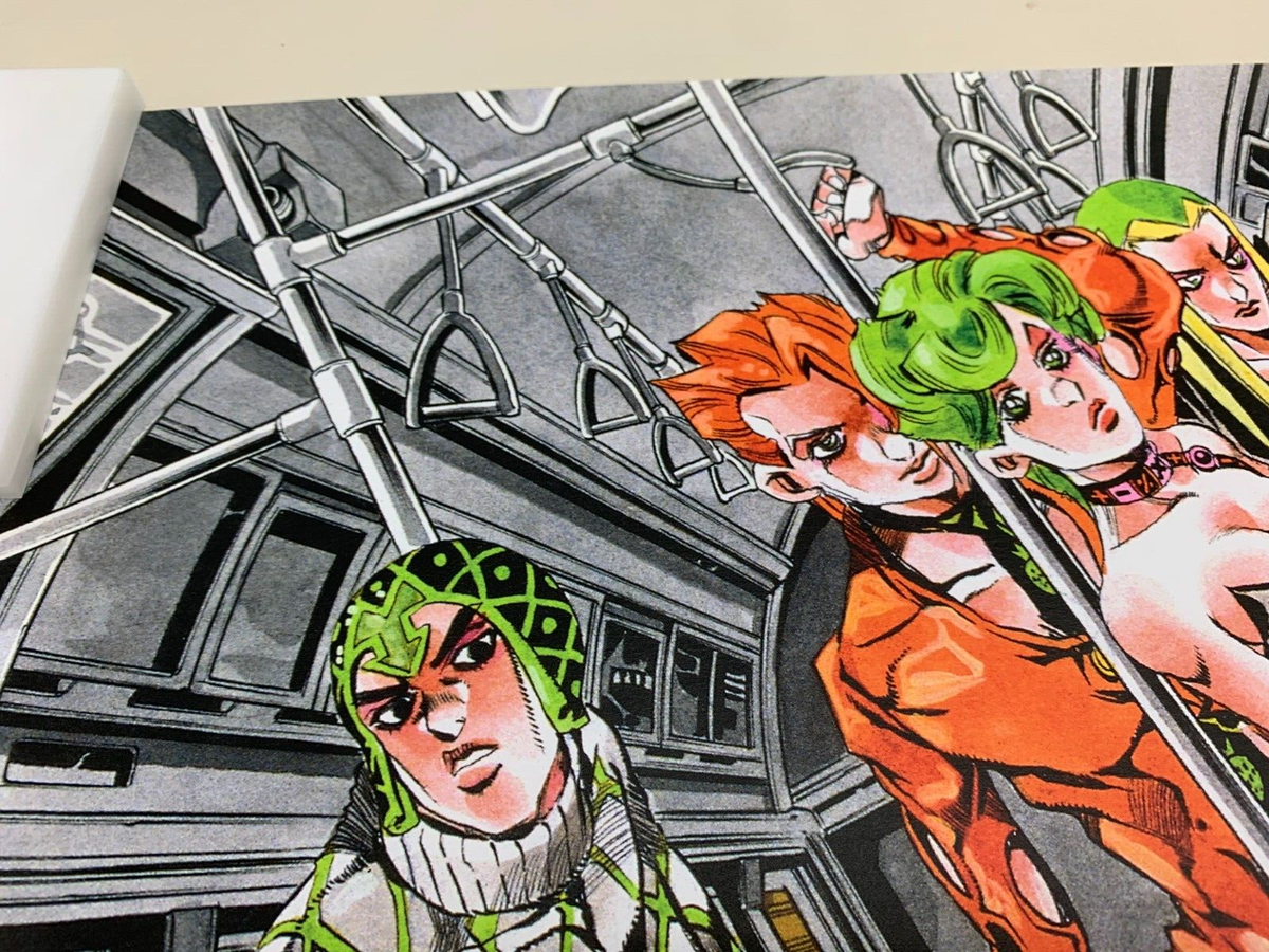 JOJO's Bizarre Adventure Part5 VENTO AUREO B2 Poster EXHIBITION