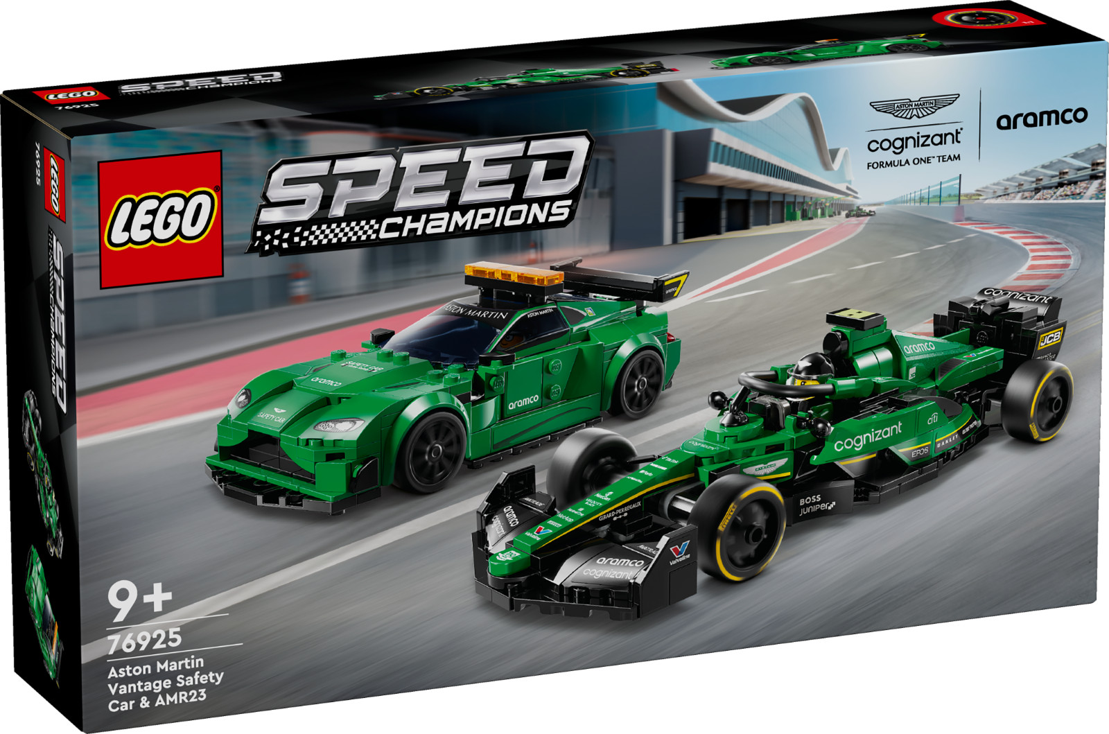 Автомобиль безопасности Aston Martin и AMR23 LEGO Speed Champions 76925 N06/24  