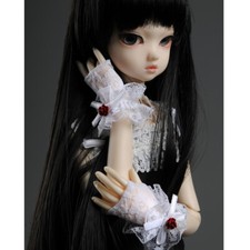 Dollmore 1/4 BJD doll clothes outfits MSD - R L Cuff Deco Set White