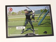 2019 TOPPS ON DEMAND #7 1955 BOWMAN STYLE BASE CARD VICTOR MESA JR #27