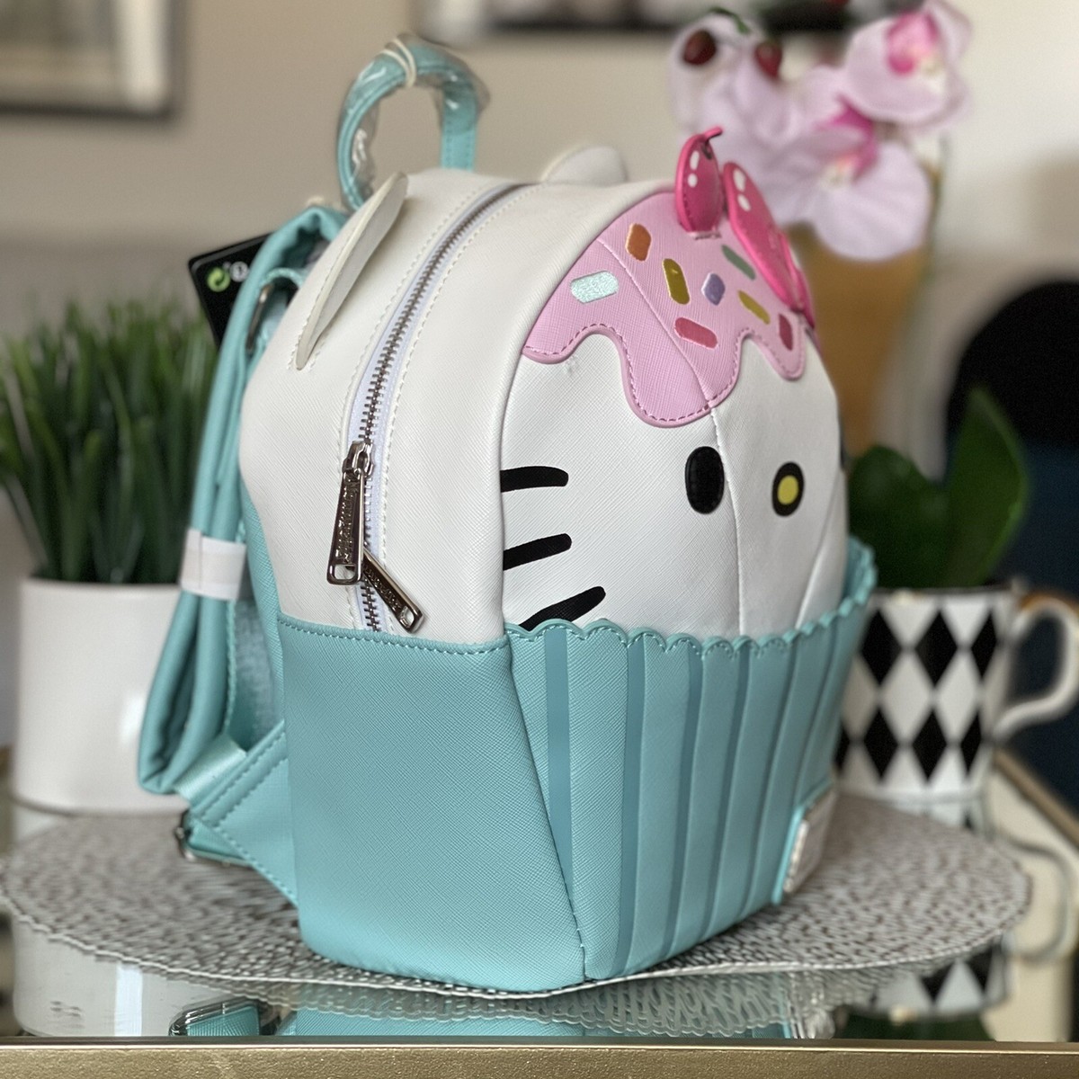 LOUNGEFLY X Sanrio Hello Kitty Cupcake Mini Backpack | eBay