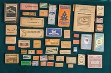 47 alte Pappschachteln Werbung, Jugendstil, Art Deco bis DDR...  Osram Agfa