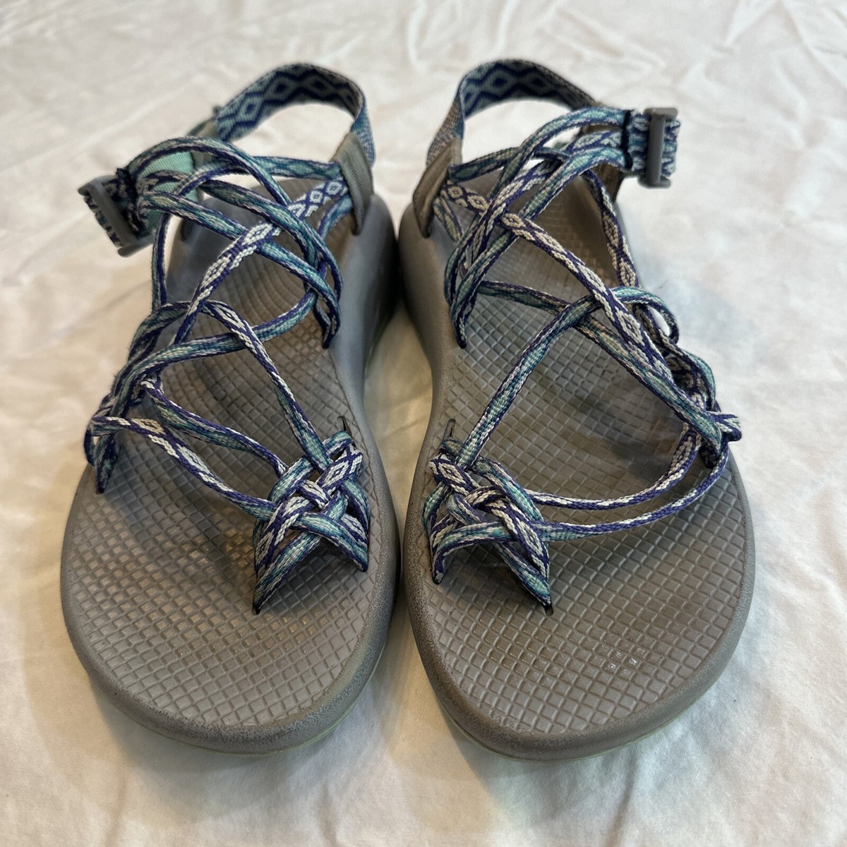 Chaco Women's ZX2 Yampa Strappy Sandals US 8 Multicolor Toe Loop