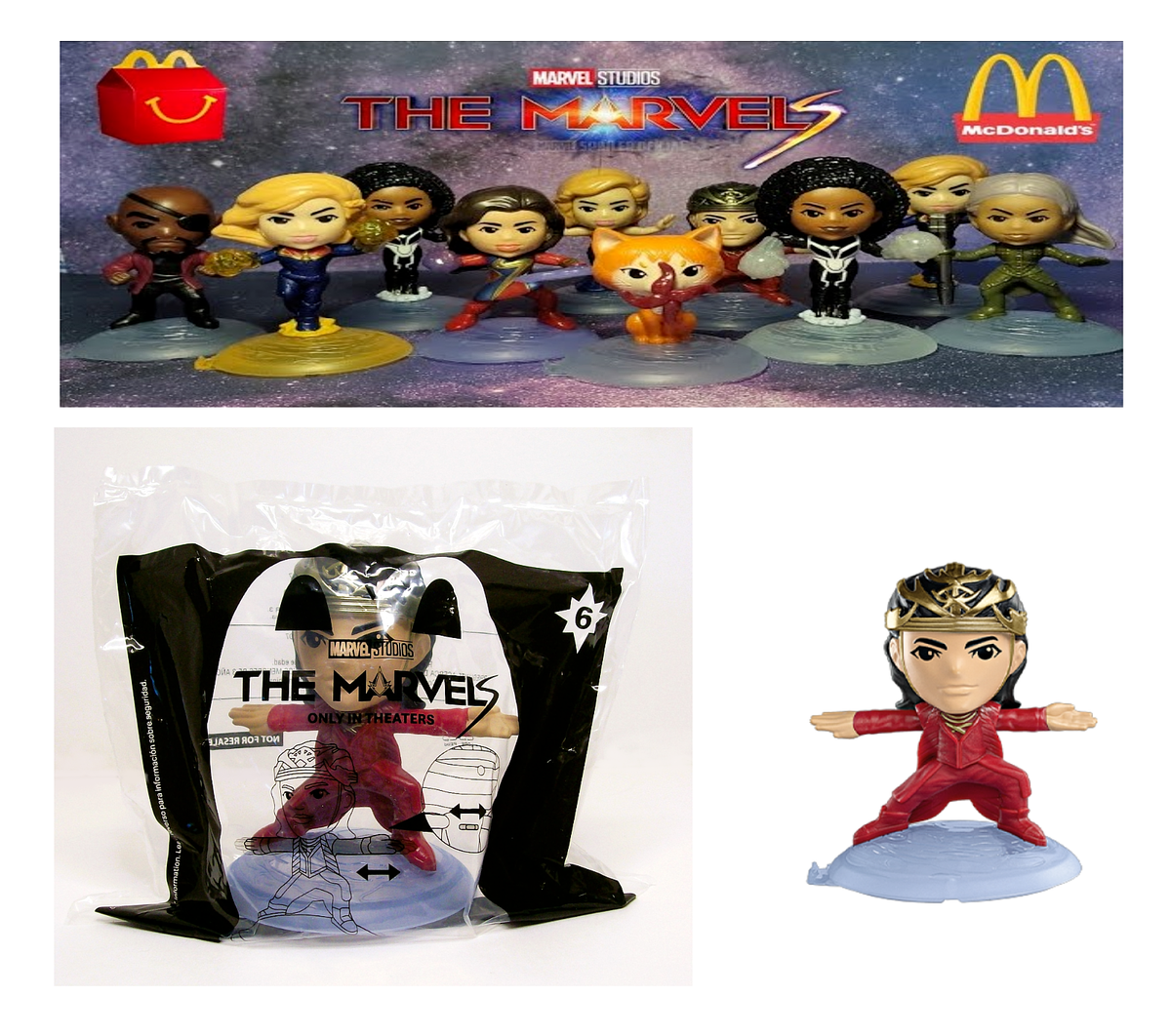 Marvel Studios THE MARVELS McDonald's Happy Meal Toy 