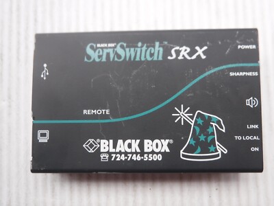Black Box ServSwitch ACU5051A Wizard SRX VGA USB Extender Remote 1506B0041586