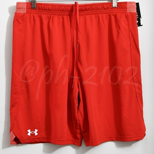 BRAND NEW ! Under Armour Men's UA Locker 9" Shorts RED BLUE - Picture 9 of 27