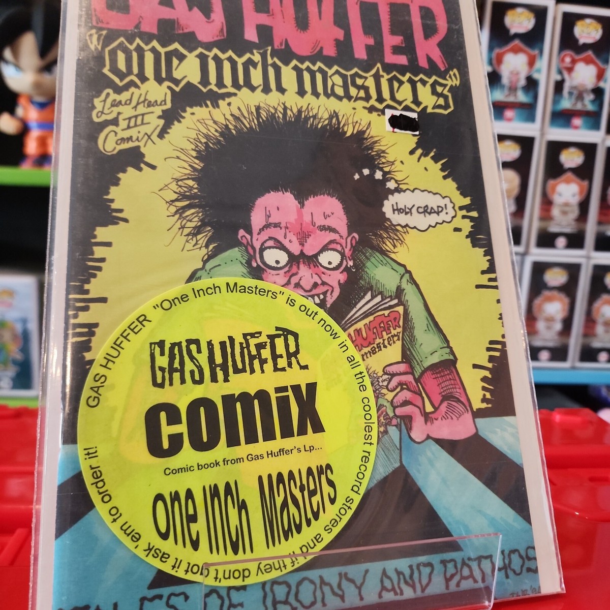 GAS HUFFER: ONE INCH MASTERS #1 RECORD INSERT . NM+ Sealed | eBay