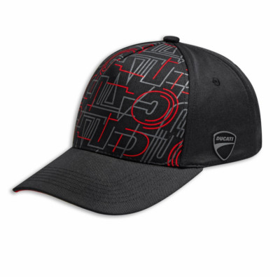 DUCATI SKYLINE Kappe Cap Mütze Basecap schwarz grau NEU