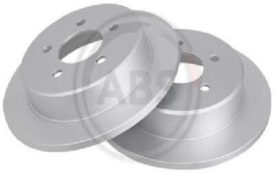 2x Original A.B.S. Brake Disc 16805 for Ford USA