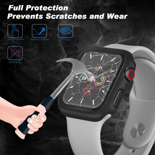 2 in 1 Watch Case Cover Screen Protector For Apple Watch Ultra2 9 8 7 Frame Face - Picture 5 of 25