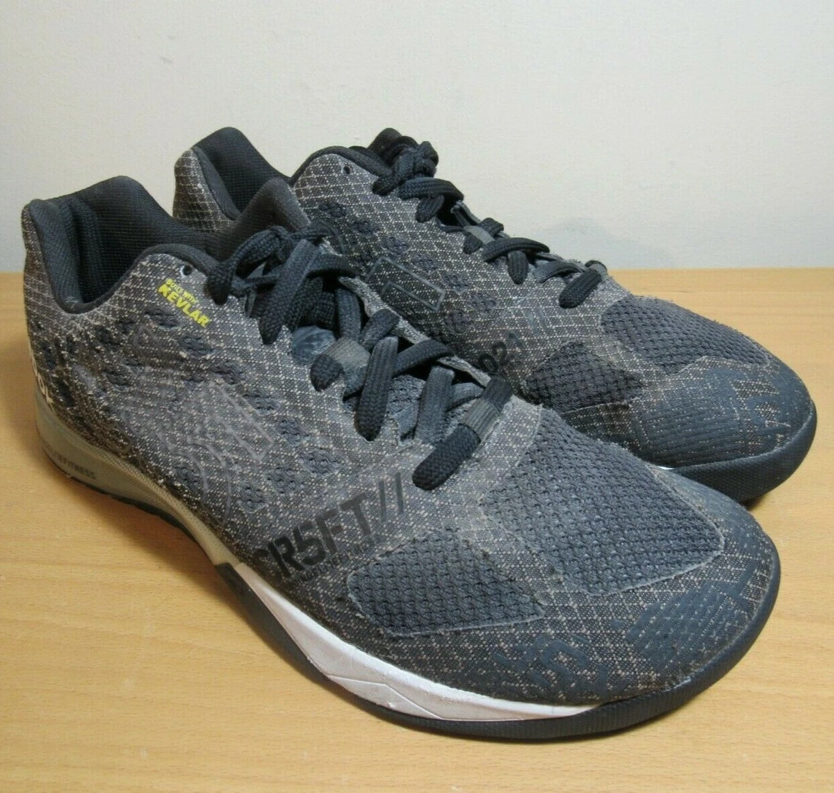 krigerisk bacon Stå på ski Reebok Crossfit Nano 5 CR5FT CF.0021 Training Shoes Kevlar Gray  Women&#039;s 8.5 EUC | eBay