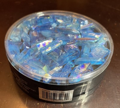 NEW  Bead Landing Semi Precious Blue Daggers Dyed Quartz New Sealed