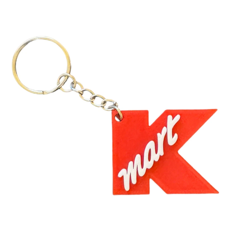 Llavero Retro Logo Kmart - Impreso en 3D, ¡Dije Nostálgico! Foto 4 de 4