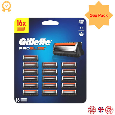 Gillette ProGlide Herren Rasiermesser Ersatzpatrone Nachfüllpackung 16 Klingen