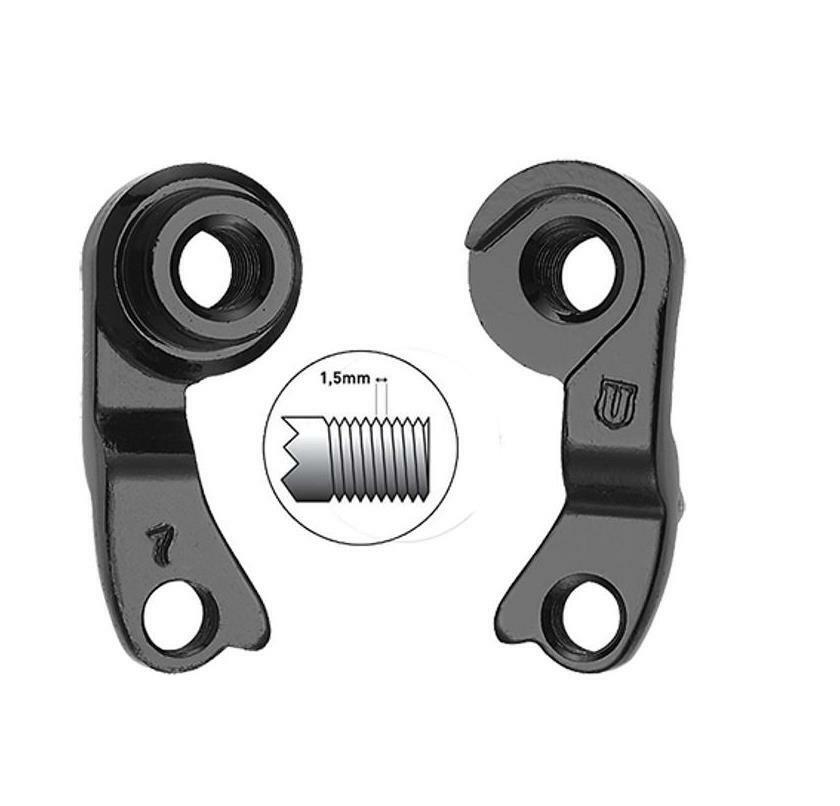 Patte dérailleur vélo en alu adaptable cadre bulls gh-250 VTT route