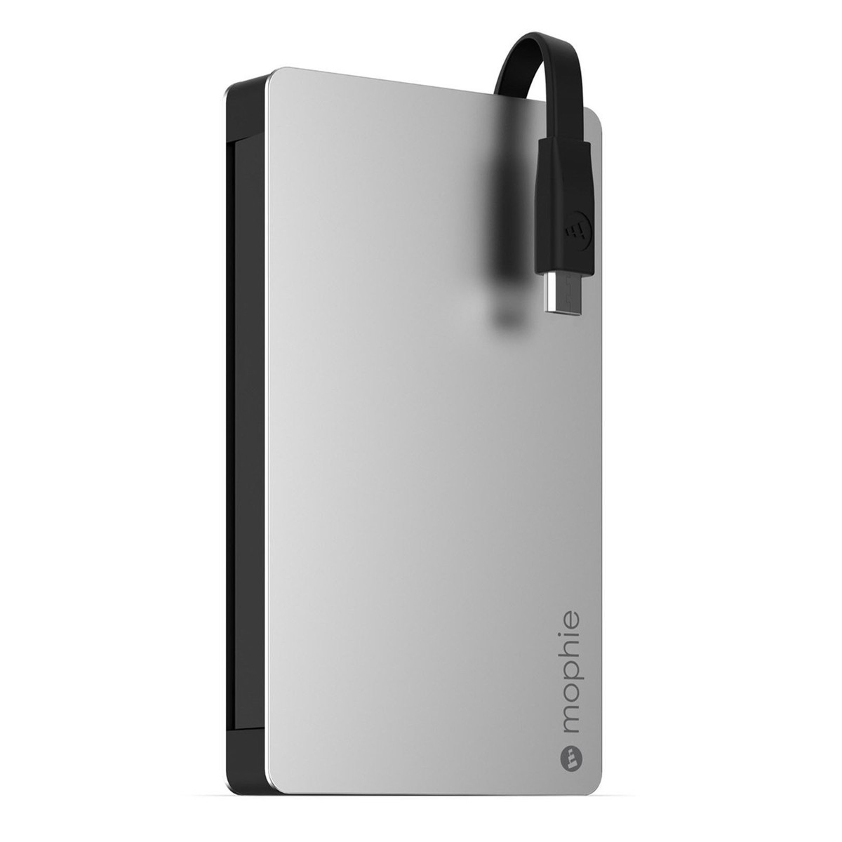 Mophie Powerstation Plus 3000mAh Battery Power Adapter Silver Black