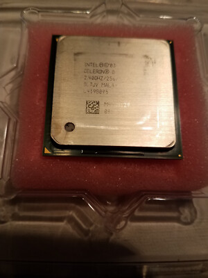 Intel Celeron D 320 256 KB Cache FSB 533 MHz 2.40 GHz Socket 478 CPU SL7JV