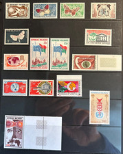 Stamps of Madagascar/Malagasy Republic - Collection of mint and used stamps