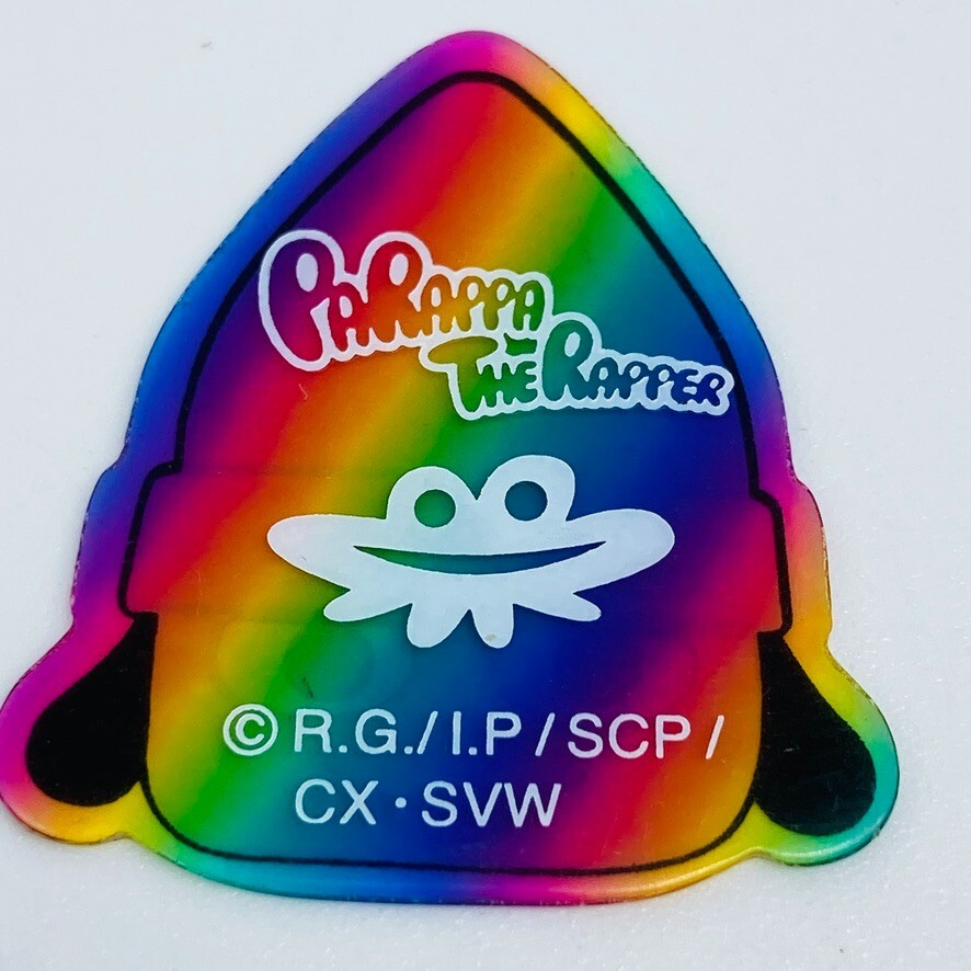 PARAPPA THE RAPPER Face Guitar Pick Japan Kawaii Anime Rodney Game