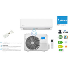 CLIMATIZZATORE MONOSPLIT MIDEA ELEGANCE 18000 BTU A++ A+ R32 INVE WIFI GEARSHIFT