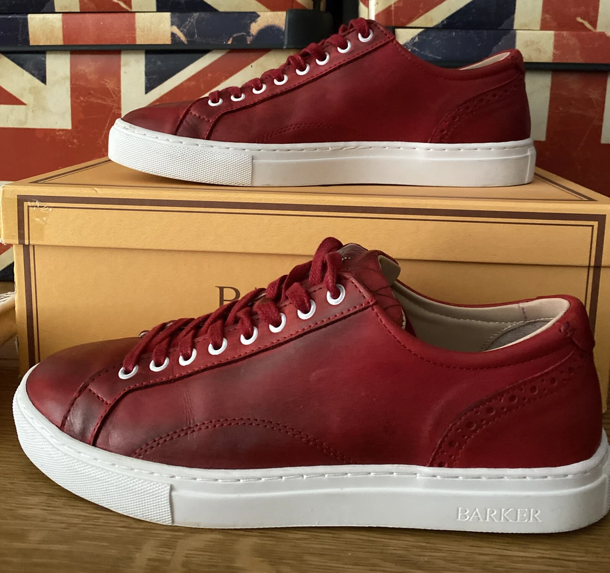 Red barker shop shoes