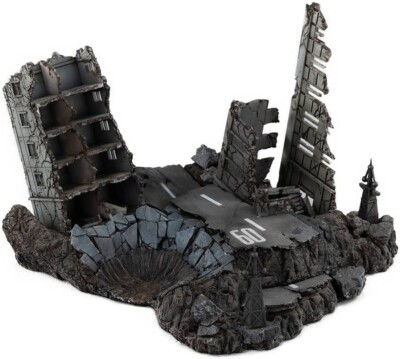 G Structure Ruins at New Yark for 1/144 HG Models Gundam Bandai Realistic Model
